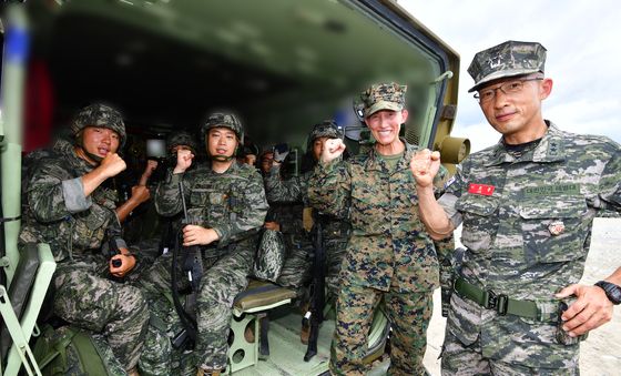 한·미 해병 '함께'