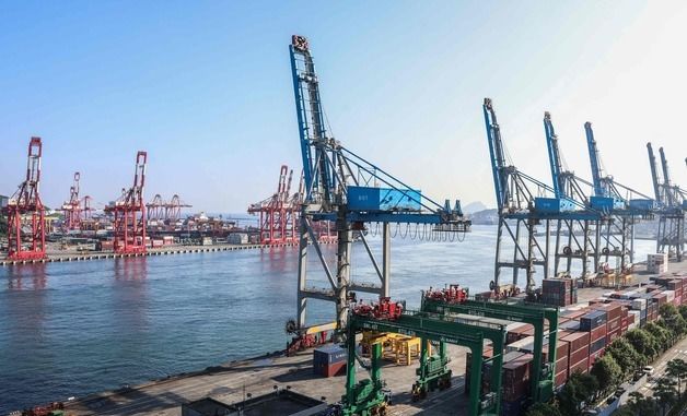 [포토] 트럼프 관세 시작된 대만 경제