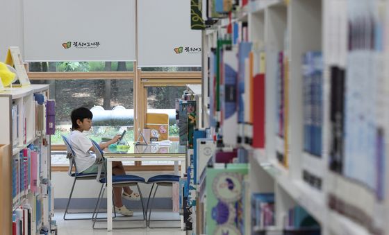 '도서관이 제일 시원해요'