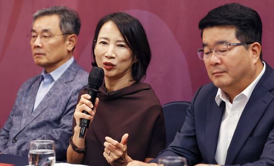 인사말하는 최태지 공동추진위원장