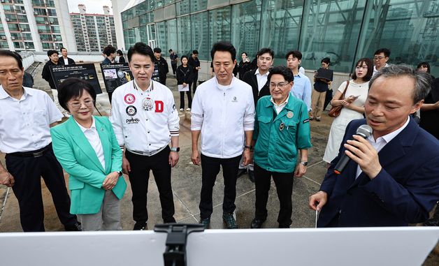오세훈 시장, 서울아레나 공사현장 점검