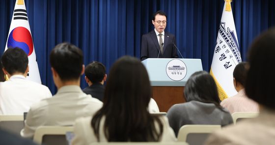 대통령실, 이재명 정부 출범 100일 기자회견 관련 브리핑