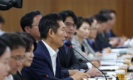 모두발언하는 정청래 더불어민주당 대표