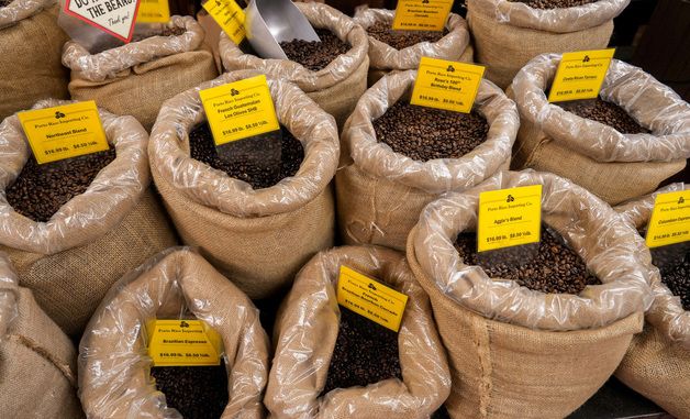 [포토] 미국 뉴욕시의 브라질산 원두 판매점