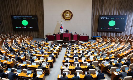 김건희특검법 수정안 국회 본회의 통과