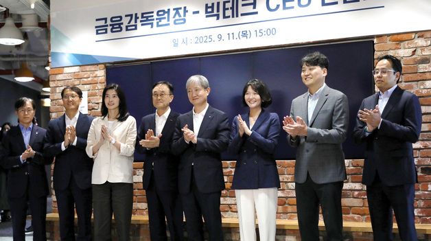 금융감독원-빅테크 기업 CEO 간담회