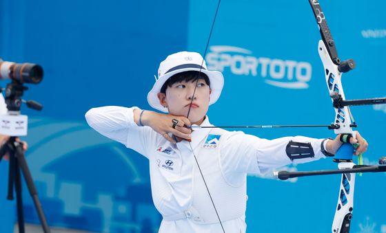 동메달 획득에 나선 안산