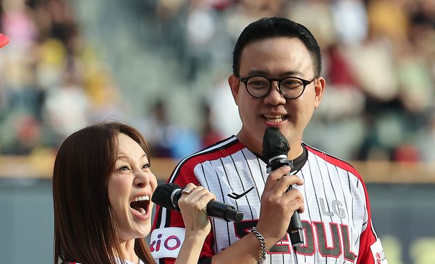 아이비, LG의 승리를 기원해요