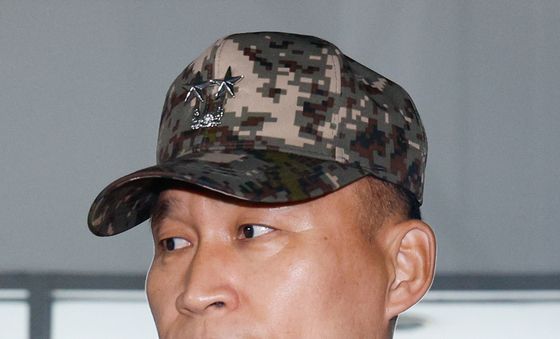 특검 3차 조사 출석하는 박진희 전 군사보좌관