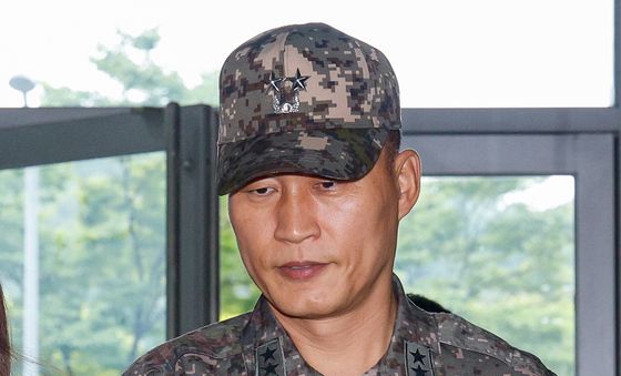 3차 조사 향하는 박진희 전 군사보좌관