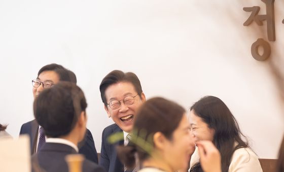 李대통령, 세종 공무원들과 오찬