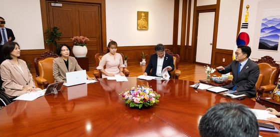 우원식 국회의장, 장애인 정책간담회