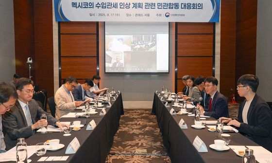 멕시코 수입관세 인상 계획 관련 민·관 합동 점검회의