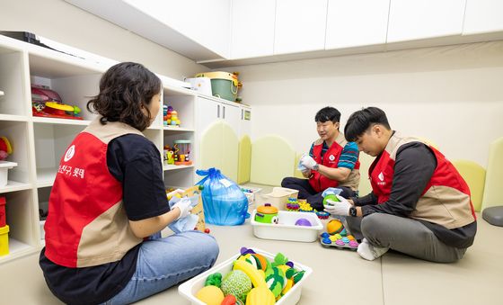 롯데월드, 시각장애영유아 교육활동참여 봉사활동
