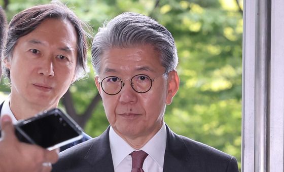 해병특검 출석하는 김홍균 전 외교부 1차관