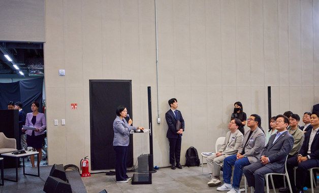 이재명 대통령, 청년 스타트업 상상콘서트 참석