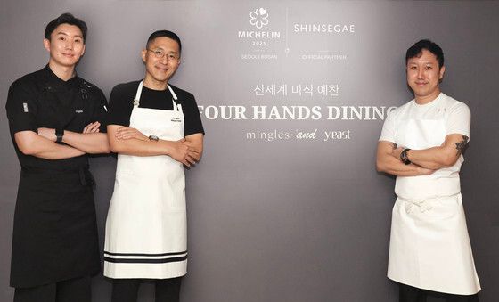 신세계百, 국내 최초 미쉐린 3스타와 손잡고 '10초 완판'