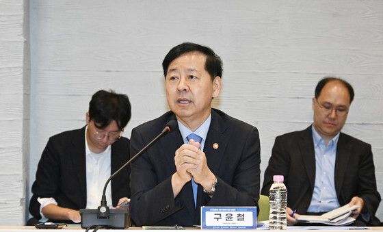 구윤철 부총리, AI 대전환을 위한 릴레이 간담회 참석