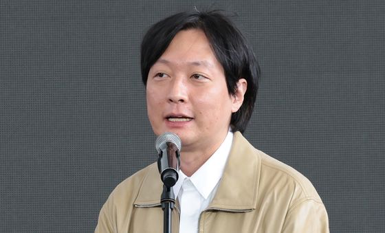 관객과 소통하는 '대홍수' 김병우 감독