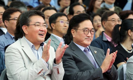 중계구민체육센터 신축 착공식 찾은 우원식 국회의장