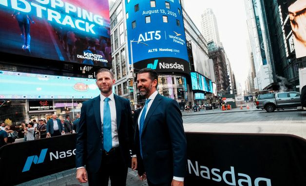 [포토] 도널드 트럼프 주니어와 에릭 주니어