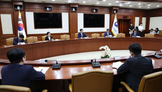 대외경제장관회의 주재하는 구윤철 부총리