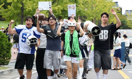 '각양각색' 대학 동아리 가두모집