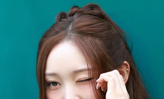 영서, 상큼한 볼 하트