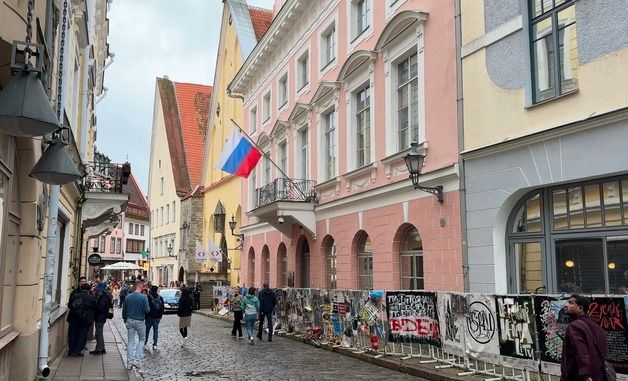 러시아 영공 침범 뒤…에스토니아 러시아대사관 '침묵'