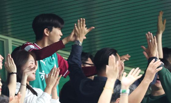 축구장 온 임영웅