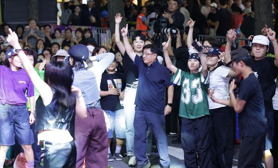 춤추는 환경부 장관