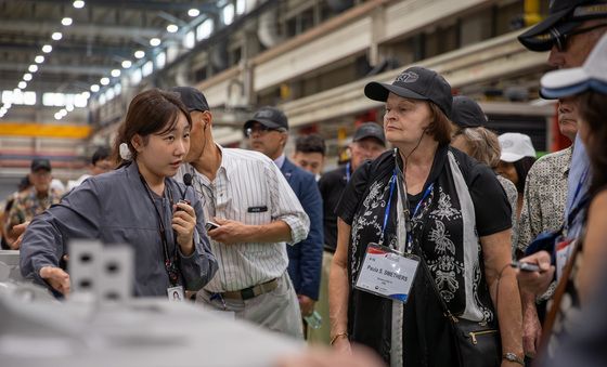 한화에어로스페이스 창원2사업장서 참전용사 재방한 행사 개최