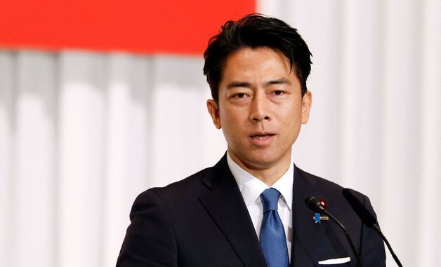 [포토] 정견 발표하는 고이즈미 신지로