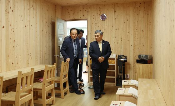 정근식 교육감, 전북 진안 농촌유학학교 방문