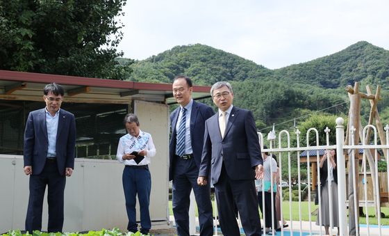 정근식 교육감, 전북 진안 농촌유학학교 방문