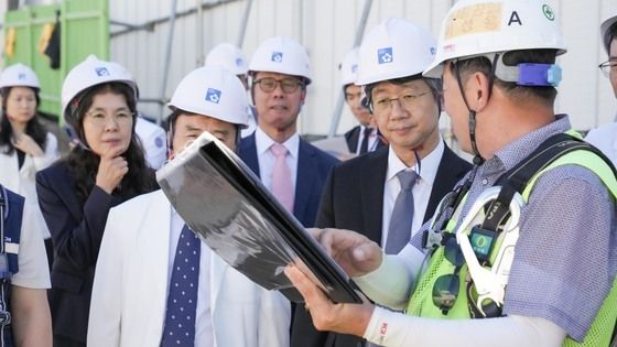 질병관리청장, 감염병전문병원 건립현장 방문