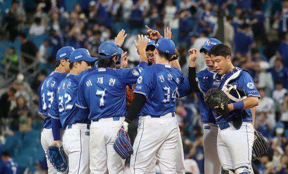 삼성, 두산 상대 7대 5 승리