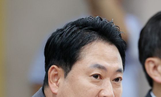 R&D 정책 간담회 참석한 장동혁 대표