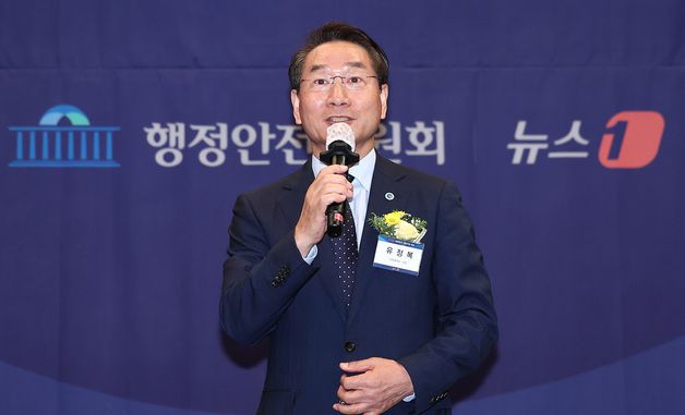 소감 말하는 유정복 인천시장