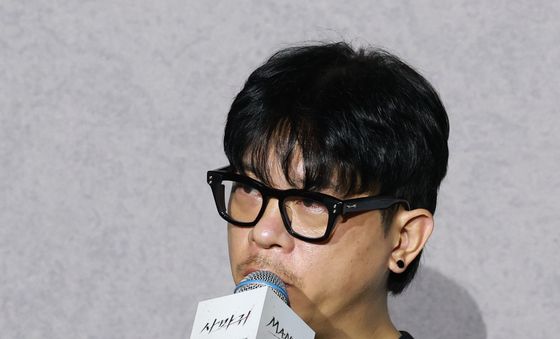 인사말 하는 '사마귀' 이태성 감독