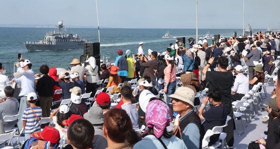 2025 대한민국해군 관함식, 해상사열