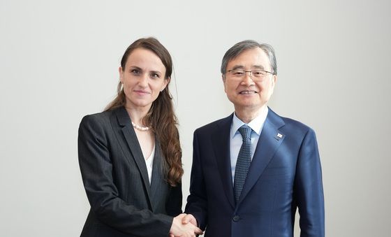 오아나-실비아 초이우 루마니아 외교장관 만난 조현 장관