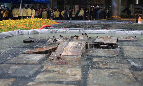 국가정보자원관리원 화재로 훼손된 리튬이온배터리