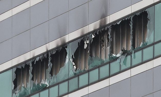 국가정보자원관리원 화재의 흔적