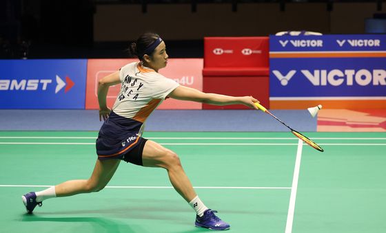 일본 야마쿠치 아카네 상대로 결승전 치르는 안세영