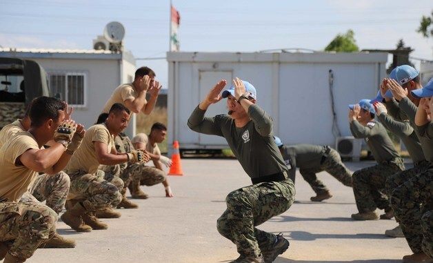 전투체력단련 교육하는 동명부대 장병들