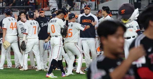 연승 이어가는 한화이글스
