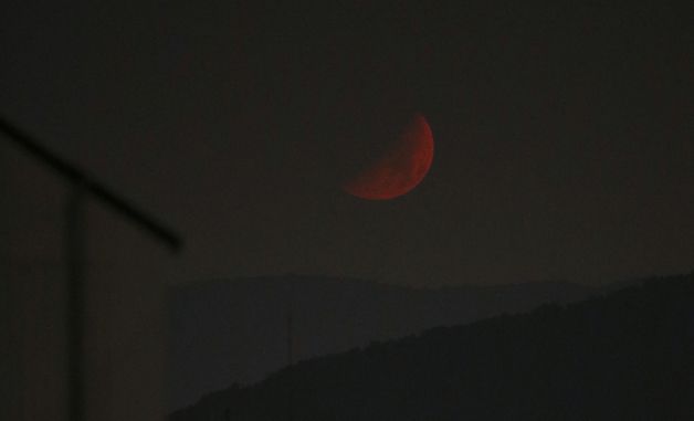 블러드문 관측된 서울