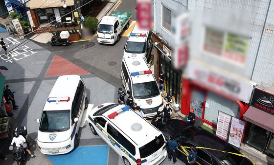 서울 거리 한복판에서 발생한 흉기난동 사건
