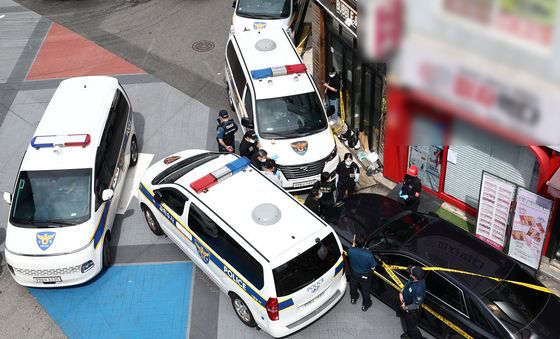 서울 거리 한복판에서 발생한 흉기난동 사건